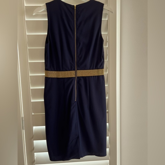Ya Los Angeles navy and gold dress - Picture 2 of 4
